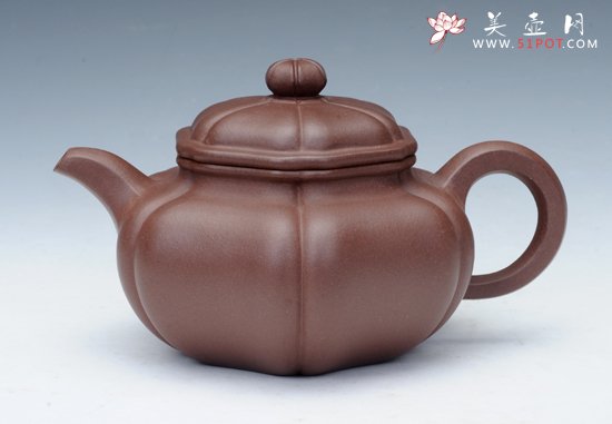 紫砂壶图片：葵仿古 - 宜兴紫砂壶网