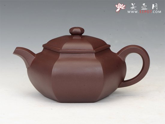 紫砂壶图片：大彬六方 - 宜兴紫砂壶网