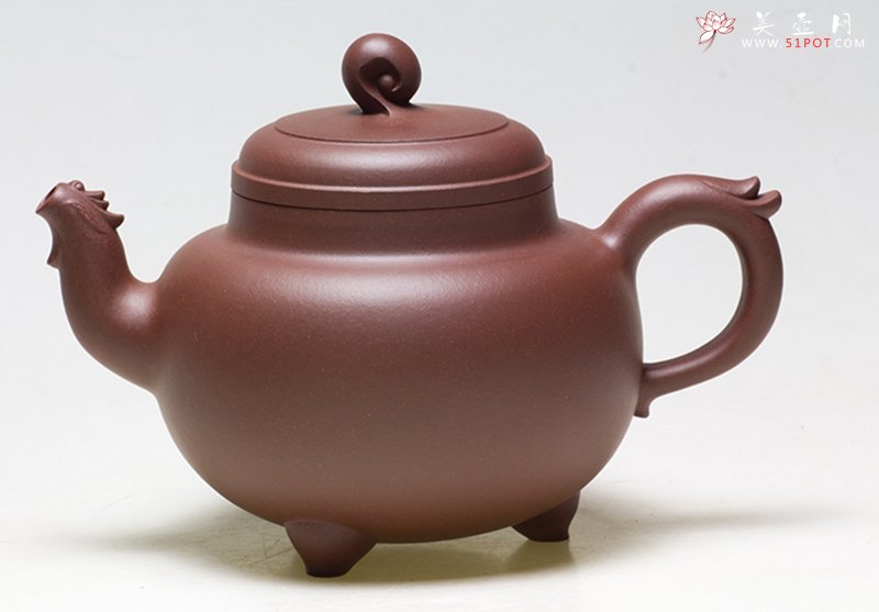 紫砂壶图片：龙凤对壶 - 宜兴紫砂壶网