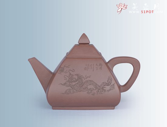紫砂壶图片：金字塔 - 宜兴紫砂壶网