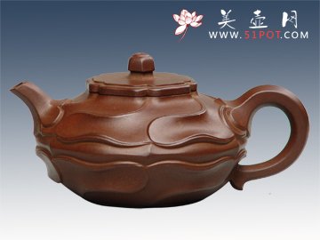 紫砂壶图片：风卷葵 - 宜兴紫砂壶网