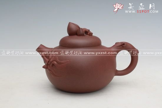紫砂壶图片：圣桃 - 宜兴紫砂壶网