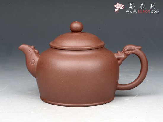 紫砂壶图片：巨轮壶 - 宜兴紫砂壶网