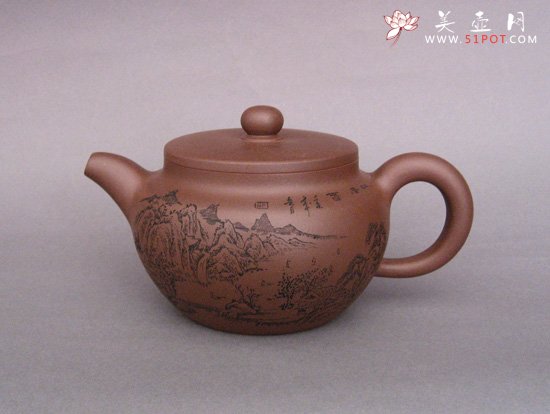 紫砂壶图片：福缘壶 - 宜兴紫砂壶网