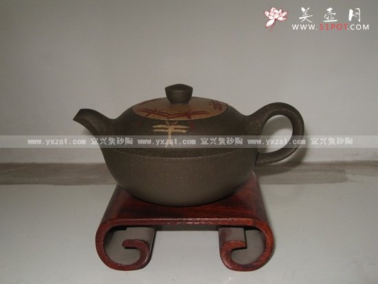 紫砂壶图片：月光舞 - 宜兴紫砂壶网