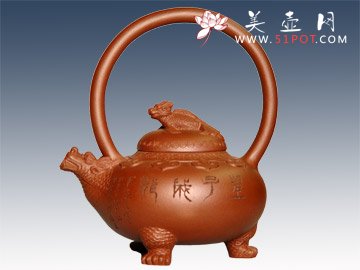 紫砂壶图片：望子成龙 - 宜兴紫砂壶网
