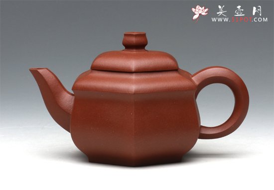 紫砂壶图片：六方宝塔 - 宜兴紫砂壶网