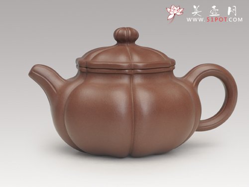 紫砂壶图片：葵仿古 - 宜兴紫砂壶网