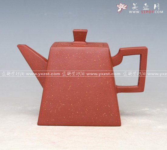 紫砂壶图片：小方钟 - 宜兴紫砂壶网