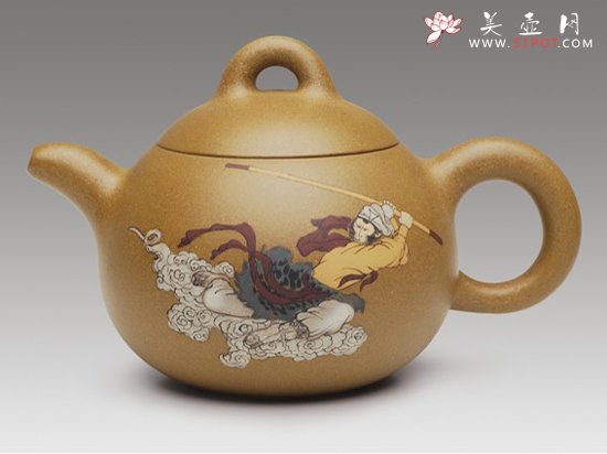紫砂壶图片：石韵壶 - 宜兴紫砂壶网