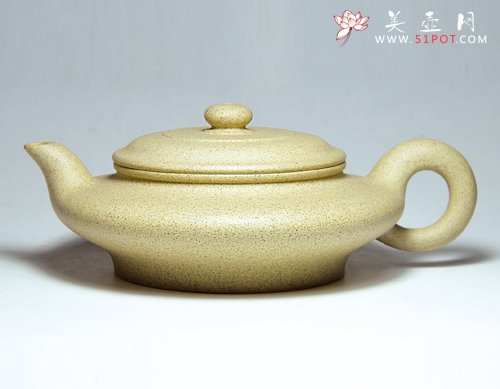 紫砂壶图片：虚扁 - 宜兴紫砂壶网