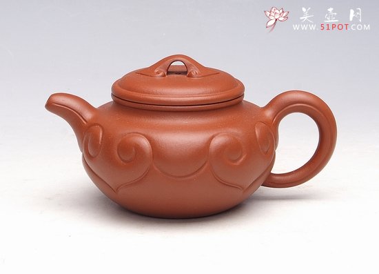 紫砂壶图片：仿古如意 - 宜兴紫砂壶网