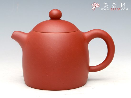 紫砂壶图片：秦权（清水泥）400ML - 宜兴紫砂壶网