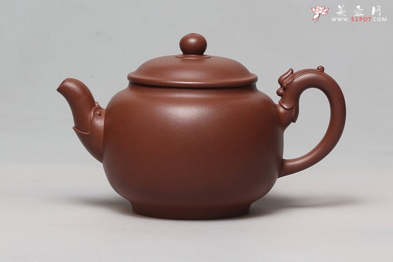 紫砂壶图片：双龙朝珠 - 宜兴紫砂壶网