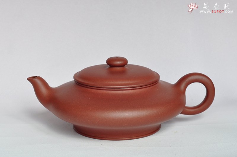 紫砂壶图片：虚扁 - 宜兴紫砂壶网