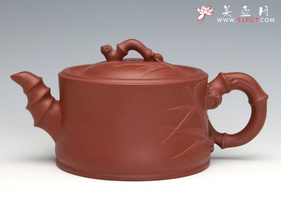 紫砂壶图片：竹段 - 宜兴紫砂壶网