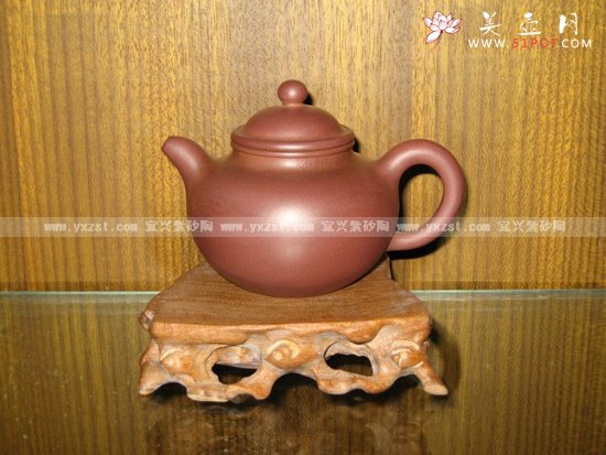 紫砂壶图片：莲子 - 宜兴紫砂壶网