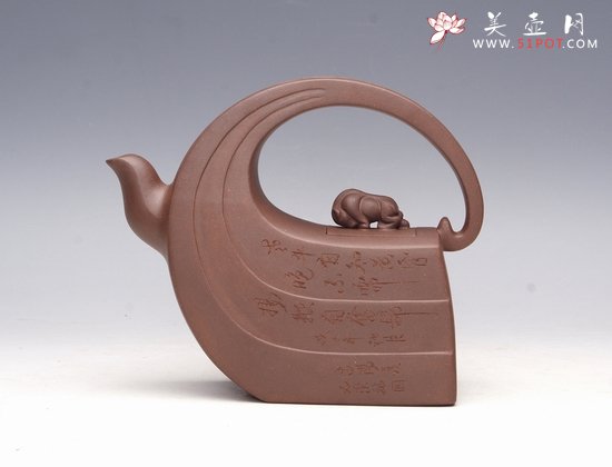 紫砂壶图片：牛转乾坤 - 宜兴紫砂壶网