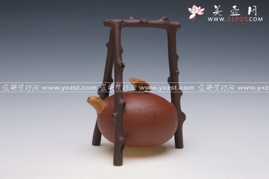 紫砂壶图片：破茧化蝶 - 宜兴紫砂壶网