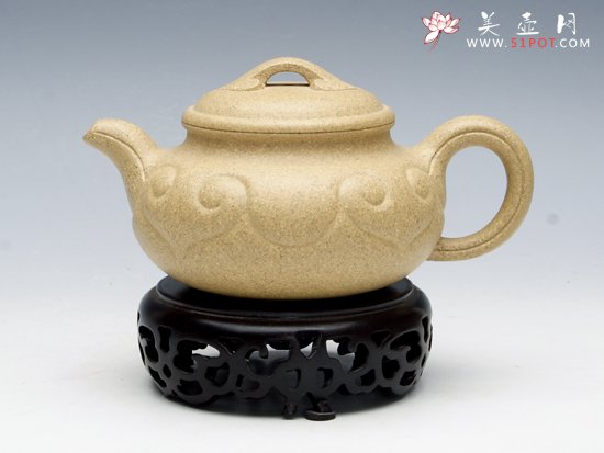 紫砂壶图片：仿古如意 - 宜兴紫砂壶网