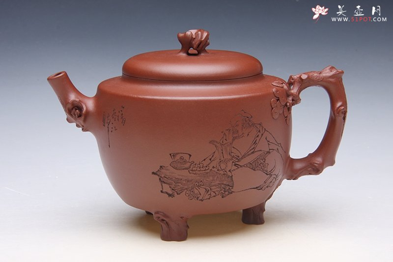紫砂壶图片：顶天立地 - 宜兴紫砂壶网