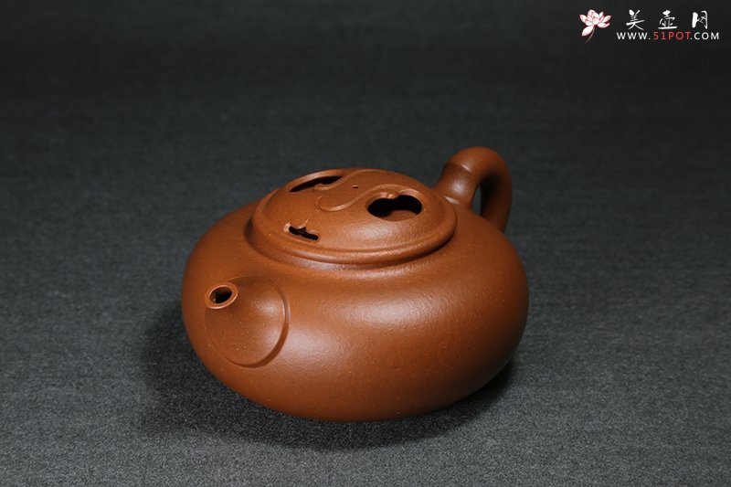 紫砂壶图片：如意牛盖 - 宜兴紫砂壶网