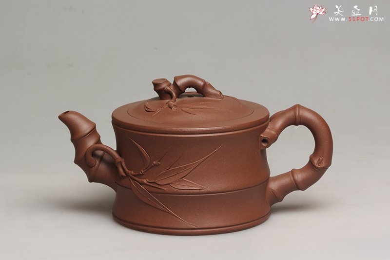 紫砂壶图片：竹段 - 宜兴紫砂壶网