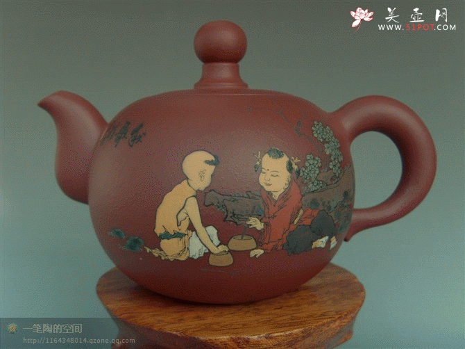 紫砂壶图片：金顶一粒珠 - 宜兴紫砂壶网