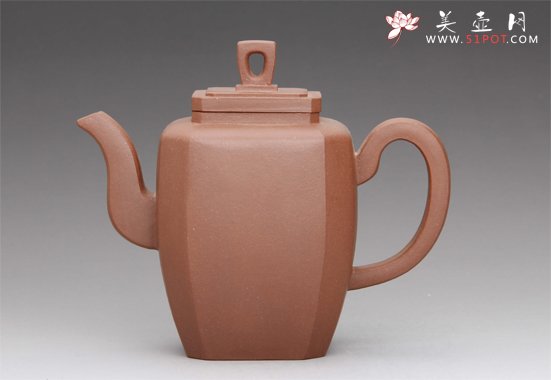 紫砂壶图片：中品八面玲珑 - 宜兴紫砂壶网