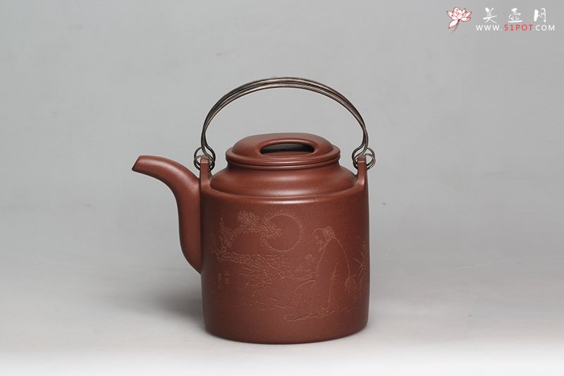 紫砂壶图片：洋桶壶 - 宜兴紫砂壶网