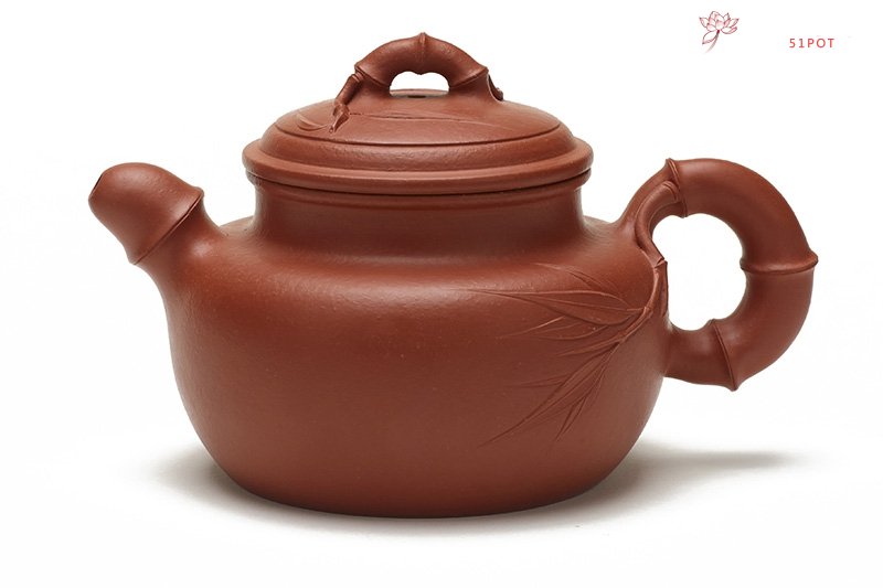 紫砂壶图片：竹报平安 - 宜兴紫砂壶网