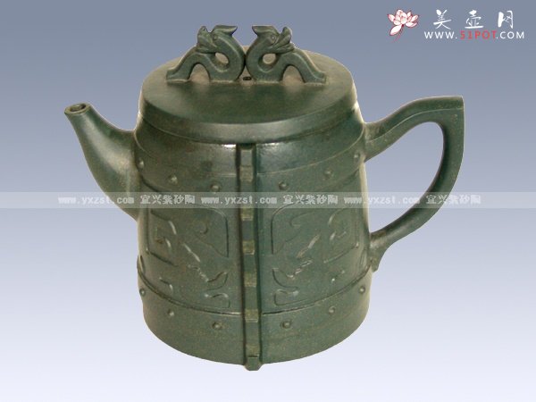 紫砂壶图片：汉钟 - 宜兴紫砂壶网