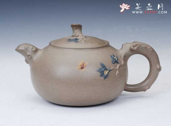 紫砂壶图片：彩蝶 - 宜兴紫砂壶网