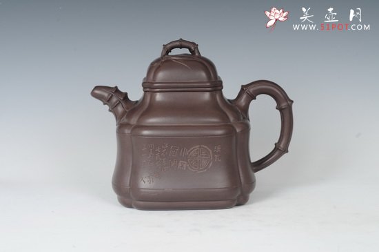 紫砂壶图片：竹鼎 - 宜兴紫砂壶网