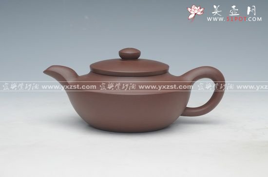 紫砂壶图片：汉扁 副本 - 宜兴紫砂壶网