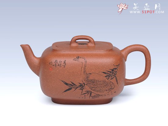 紫砂壶图片：砂四方 - 宜兴紫砂壶网