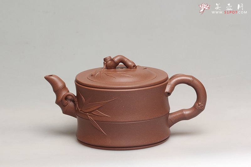 紫砂壶图片：小高竹节 - 宜兴紫砂壶网