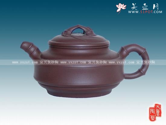 紫砂壶图片：智竹壶 - 宜兴紫砂壶网