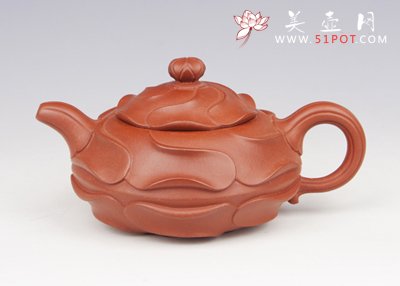 紫砂壶图片：风卷葵 - 宜兴紫砂壶网