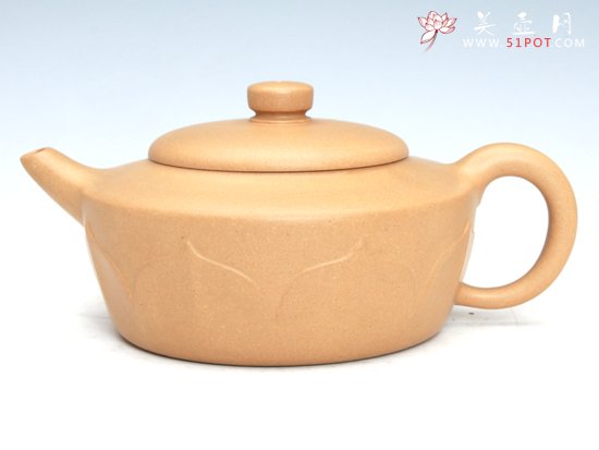 紫砂壶图片：僧帽  容量:320CC - 宜兴紫砂壶网