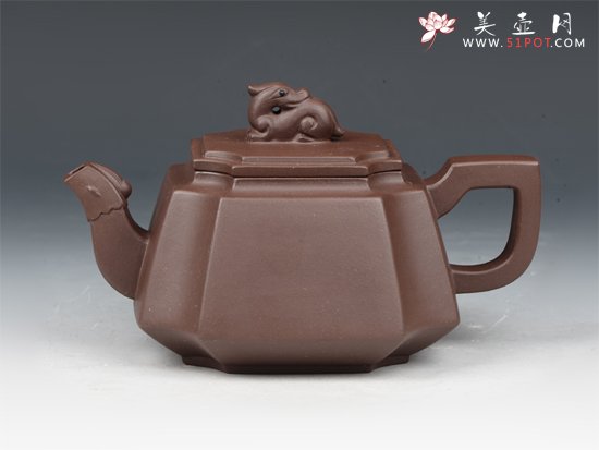 紫砂壶图片：龙凤呈祥 - 宜兴紫砂壶网