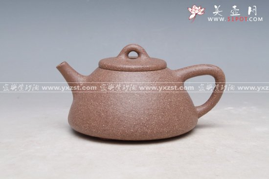 紫砂壶图片：子冶石瓢 - 宜兴紫砂壶网