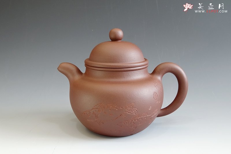 紫砂壶图片：掇球壶 - 宜兴紫砂壶网