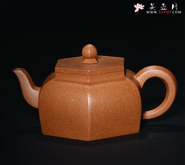 紫砂壶图片：段泥六方 - 宜兴紫砂壶网