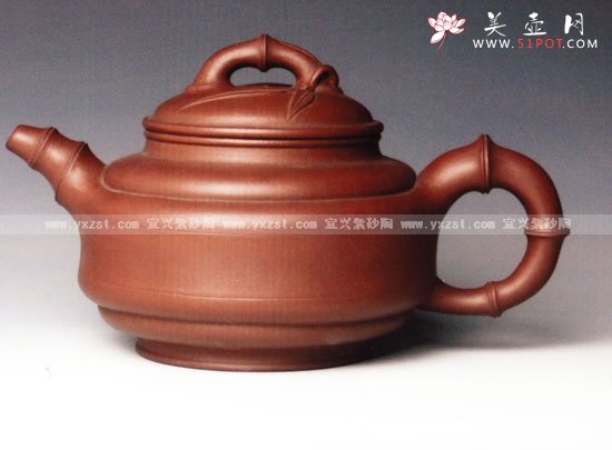 紫砂壶图片：高竹鼎 - 宜兴紫砂壶网
