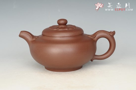 紫砂壶图片：菱花如意 12000元 - 宜兴紫砂壶网