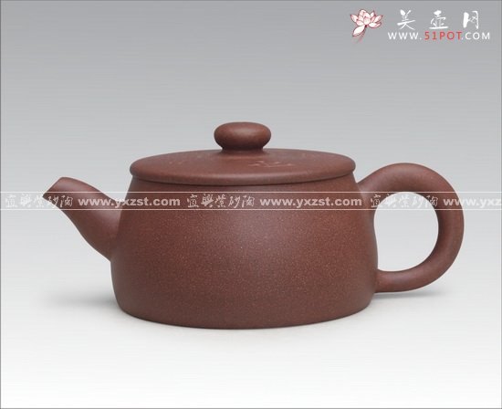 紫砂壶图片：扁竹 - 宜兴紫砂壶网