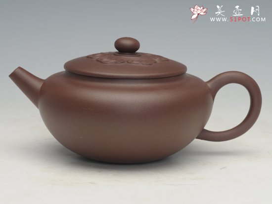 紫砂壶图片：祥云壶 - 宜兴紫砂壶网