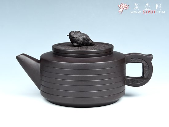 紫砂壶图片：金蟾壶 - 宜兴紫砂壶网