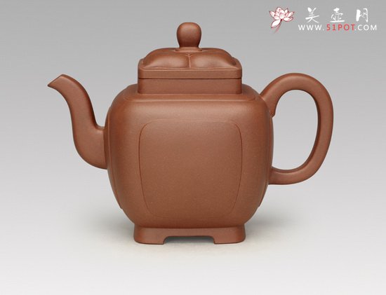 紫砂壶图片：葵四方 - 宜兴紫砂壶网